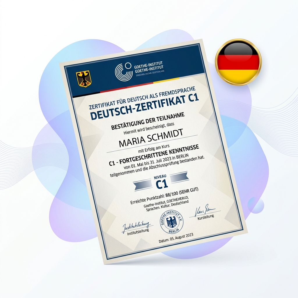 Goethe Certification Showcase